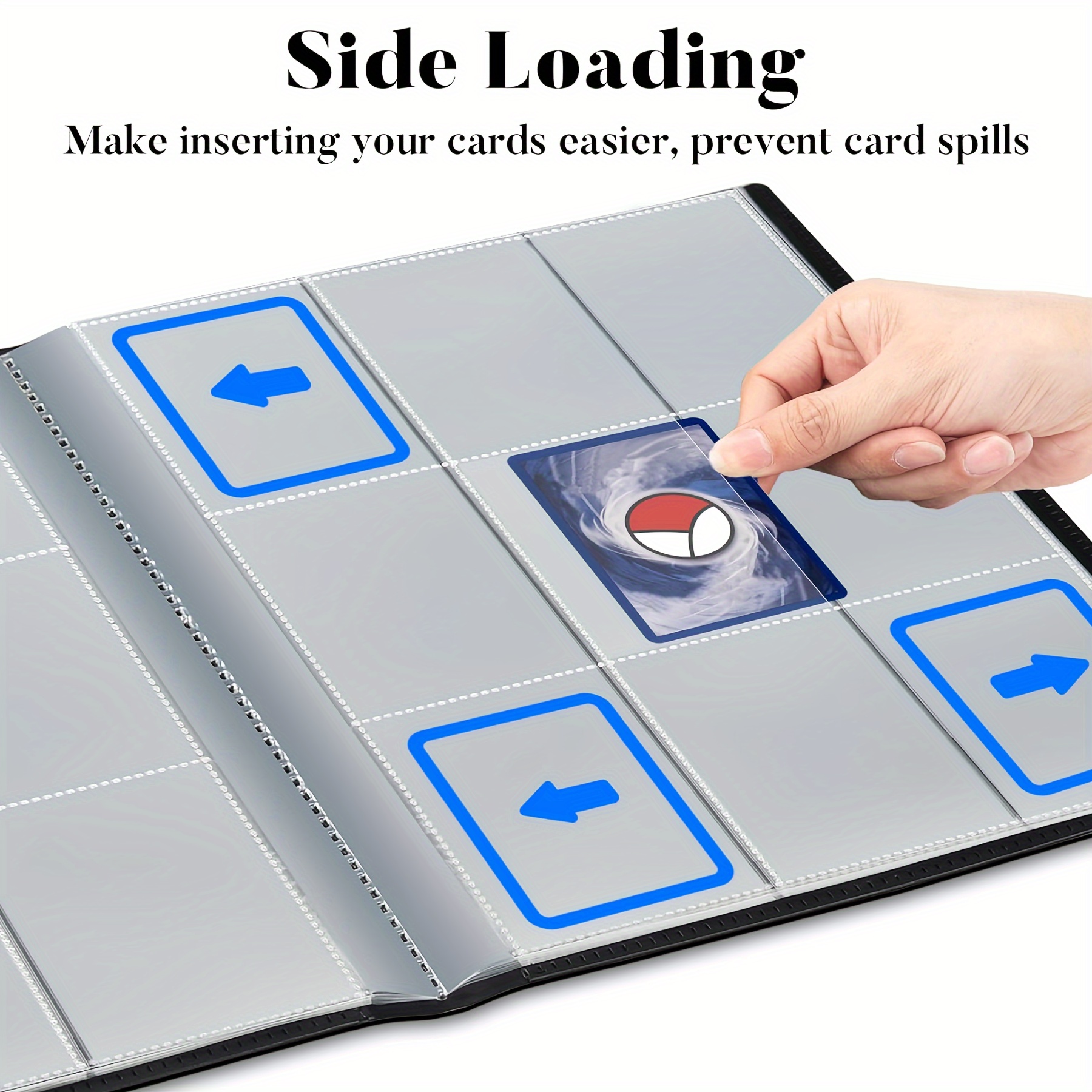 9-Pocket Card Binder for Trading Cards
